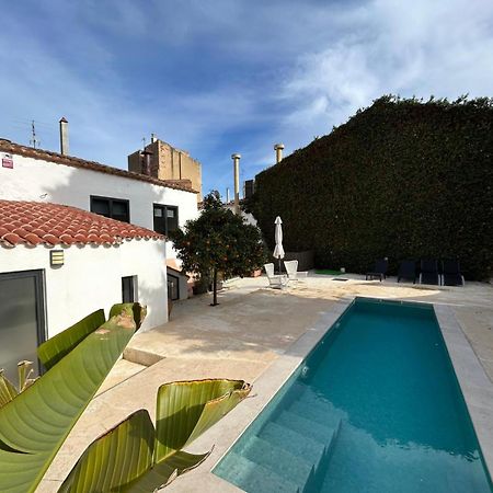 Costa Maresme, Barcelona ,Valentinos House & Pool Villa Vilassar de Dalt Kültér fotó