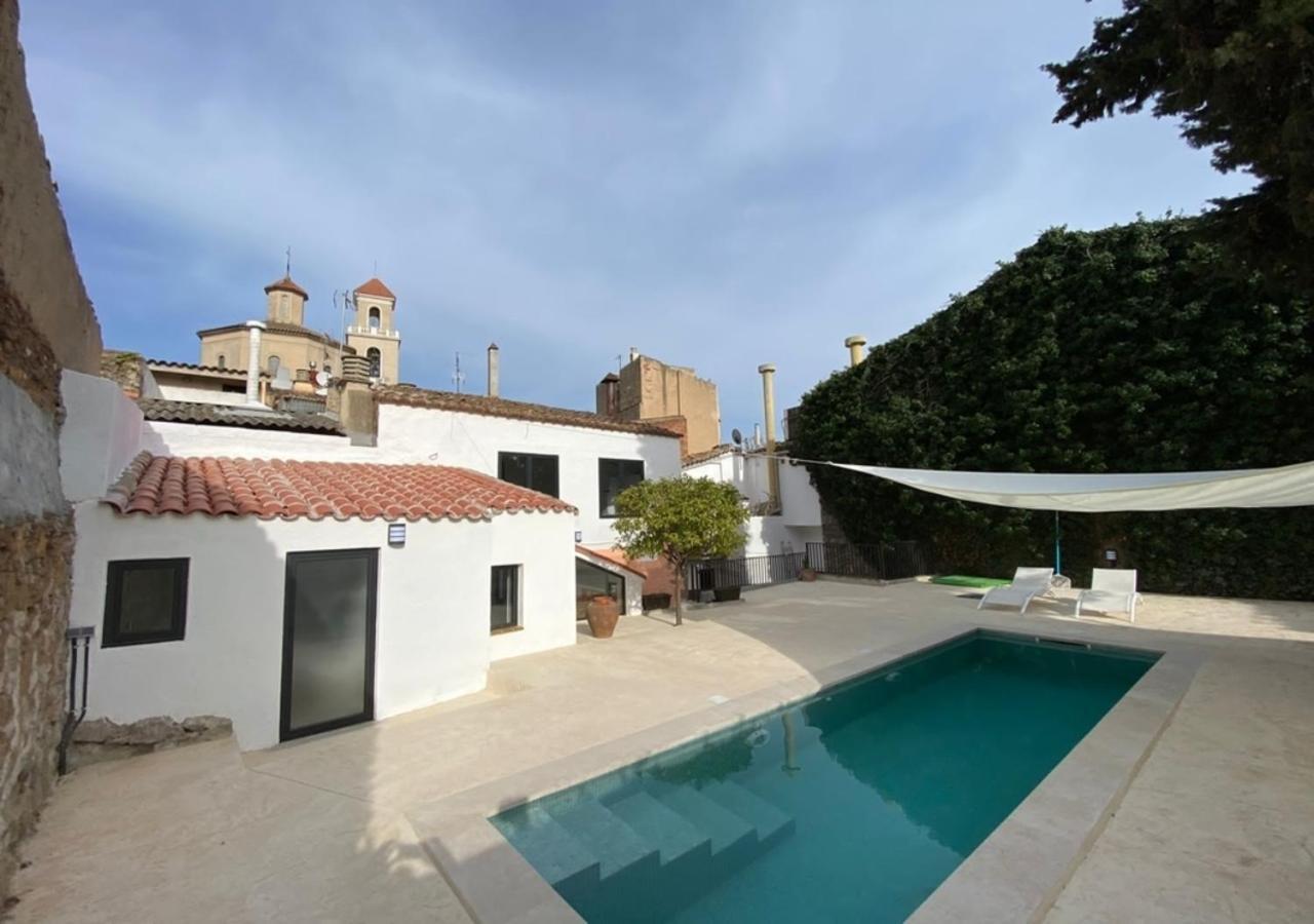 Costa Maresme, Barcelona ,Valentinos House & Pool Villa Vilassar de Dalt Kültér fotó