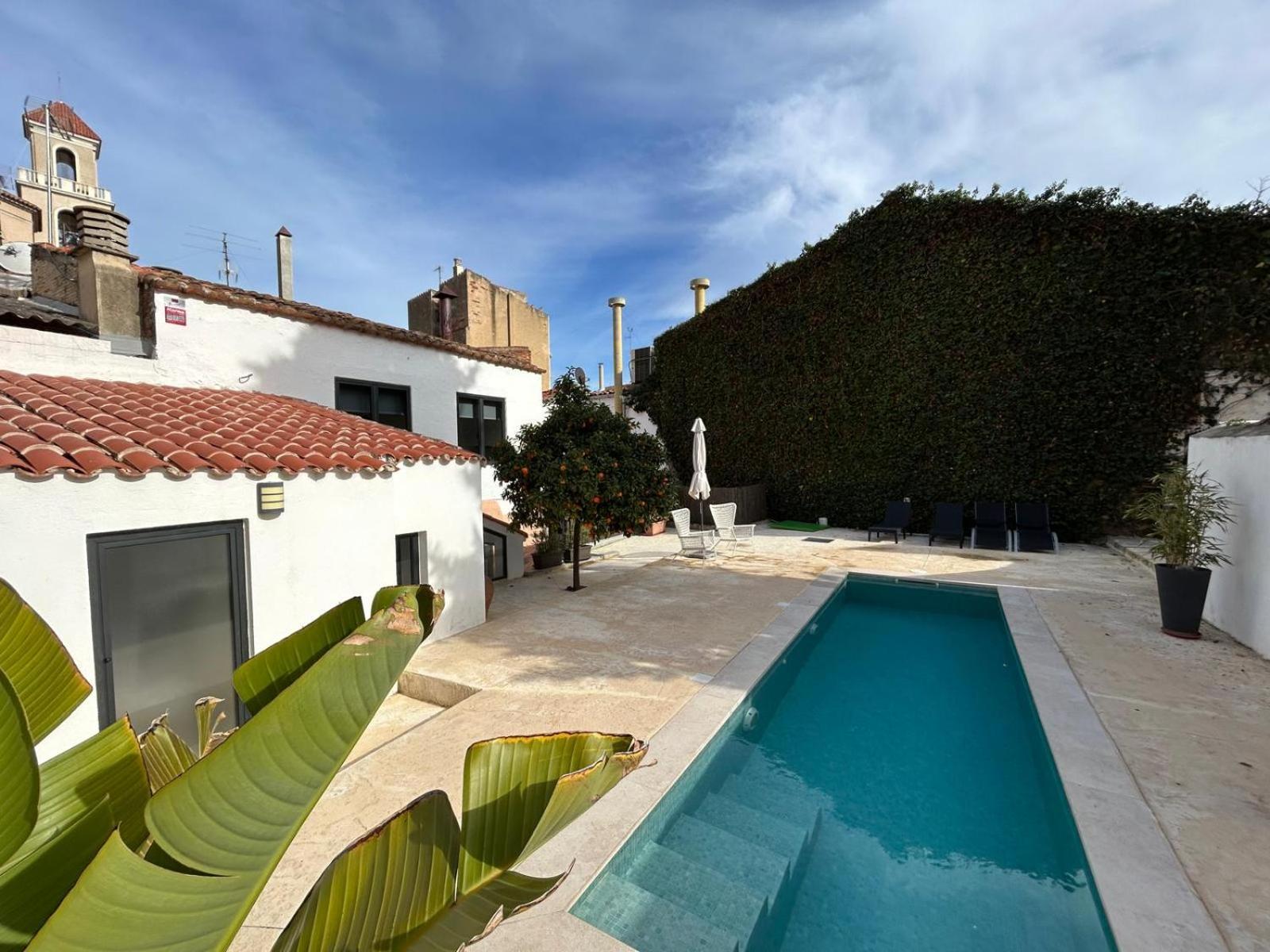 Costa Maresme, Barcelona ,Valentinos House & Pool Villa Vilassar de Dalt Kültér fotó